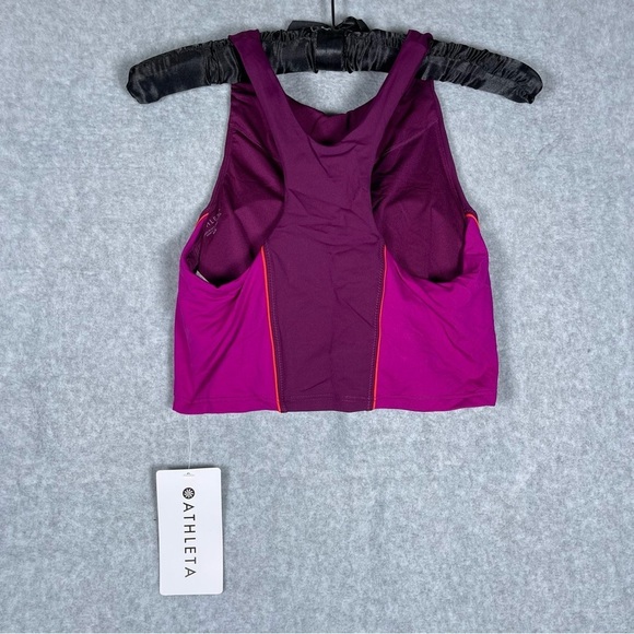 Athleta Purple Sports Bra - Picture 3 of 10